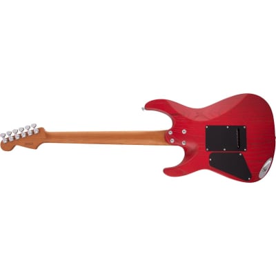 Charvel Pro-Mod DK24 HSS 2PT CM Ash Electric Guitar, Caramelized Maple Fingerboard, Red Ash image 12