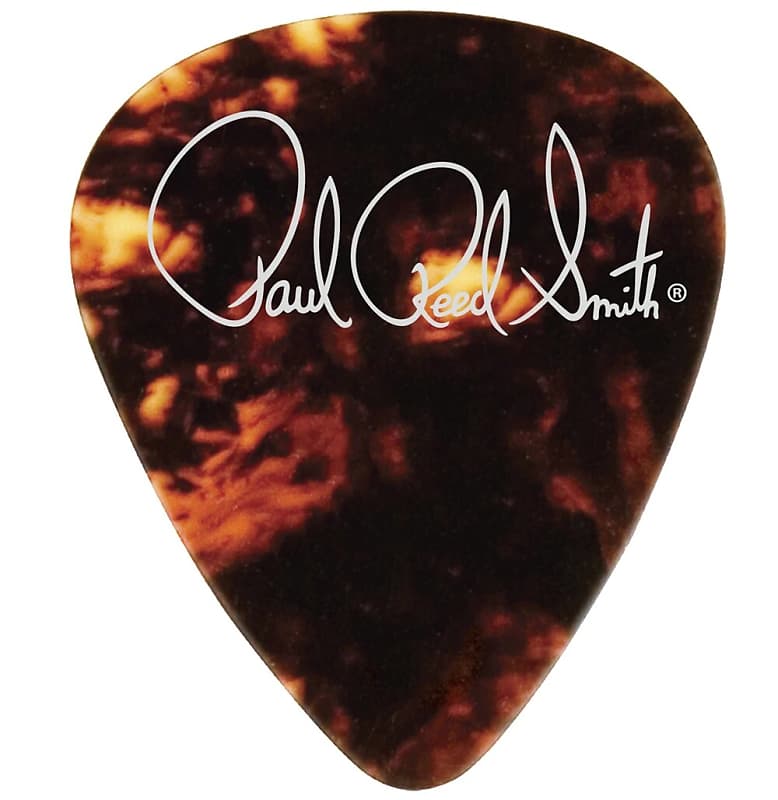 PRS Paul Reed Smith 12-Pack Classic Tortoise Shell Celluloid Guitar Picks Medium image 1