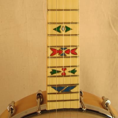 Epiphone Rialto  modified 5 string Banjo 1920's flamed maple image 1