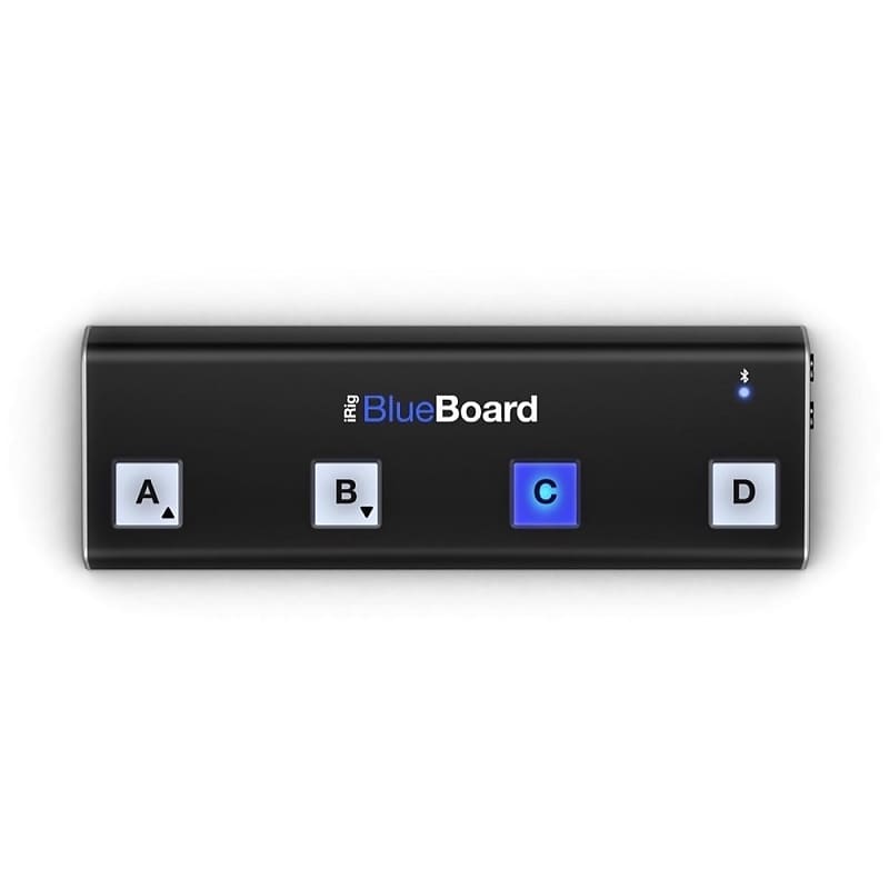 IK Multimedia iRig BlueBoard Bluetooth Wireless MIDI Pedal Controller image 1