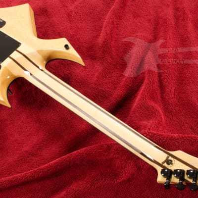 B.C. Rich Warlock Extreme with Floyd Rose Left Handed Spalted Maple image 12