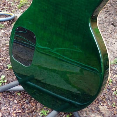Guild Blues 90 2000 Flamed Green All Original near Mint with OHSC/Owner's Manual image 2