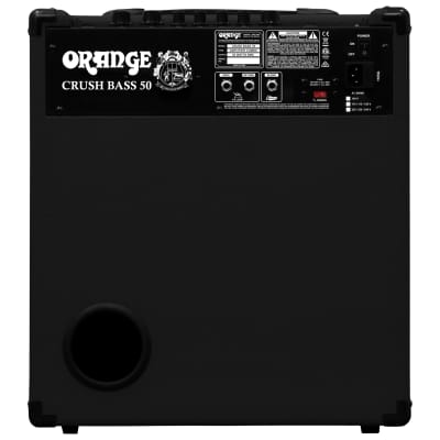 Combo Crush Bass 50 Black Orange image 3