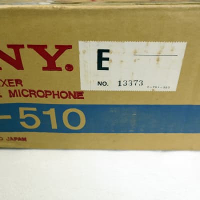 Sony MX510 mixer - Black image 17
