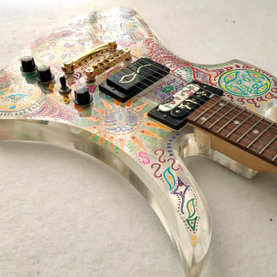 🪸B.C.Rich Hide🪸Museum Mockingbird X-Japan松本秀人 Clear