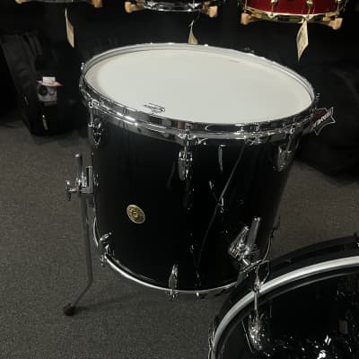 Gretsch USA Custom 10/12/16/22" Drum Set Kit in Black Nitron image 8