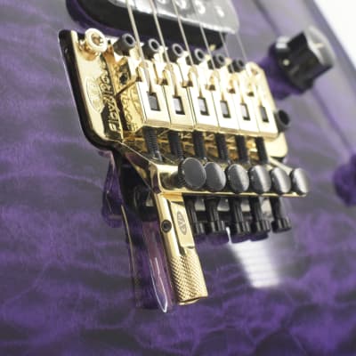 EVH Wolfgang WG Special QM with Baked Maple Neck 2023 Purple Burst image 11