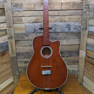 Almas Congo Jungle-Made Acoustic Guitar Bass for sale