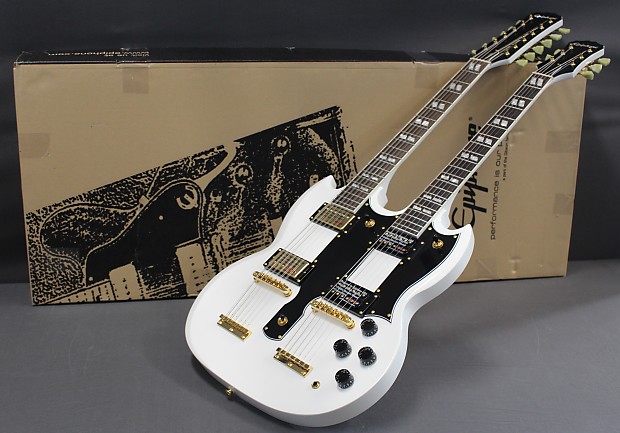 Epiphone 2015 Limited Edition G 1275 SG Doubleneck 6 12 string electric Guitar Reverb