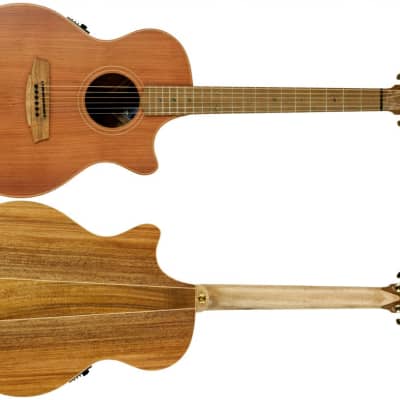 Cole Clark AN2EC Redwood Blackwood Acoustic Guitar image 1