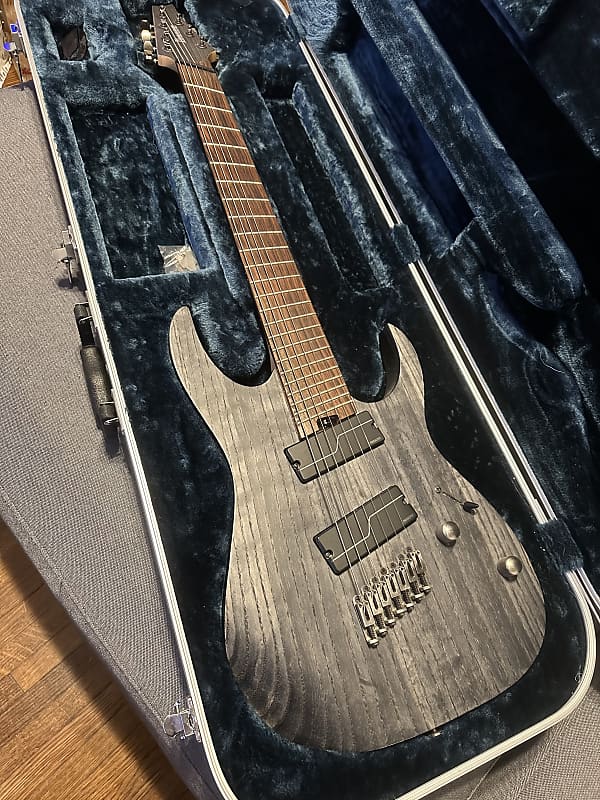 Ibanez RGIF7 Iron Label Fanned Fret | Reverb