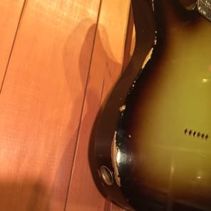 Fender Custom Shop 50's Thinline Tele Relic w/ All Rosewood Neck DSN Sonic Burst image 10