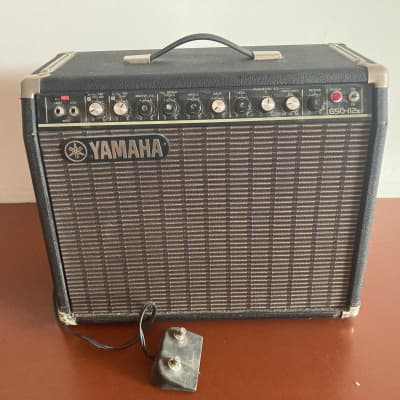 Yamaha G50-112II 2-Channel 50-Watt 1x12" Guitar Combo 1980 - 1985 - Black