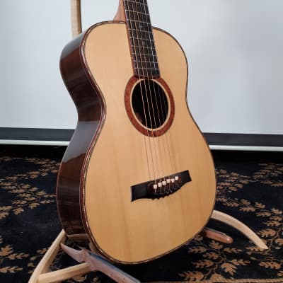 Handmade Portland Guitar  Brazilian Rosewood with Carpathian Spruce image 1