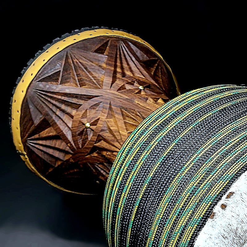 Djembe Drum Pro Dedougou Burkina Hardwood 2023 Khadi Wood Reverb