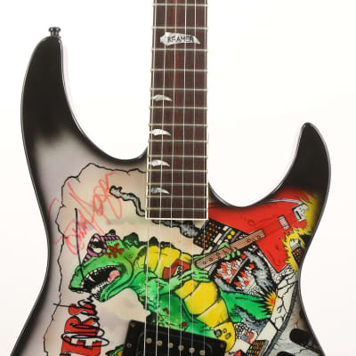 Kramer Baretta II Monsters of Rock Signed by Van Halen image 6