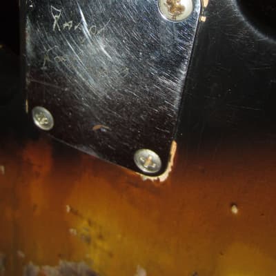 1958 Fender Precision Bass Sunburst w Vintage Hardshell Case image 5