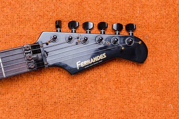 Fernandes FR120 Black. Neck-thru mode | Reverb