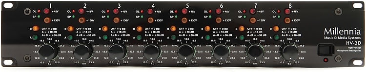 Millennia HV-3D/8 8-channel Microphone Preamp image 1