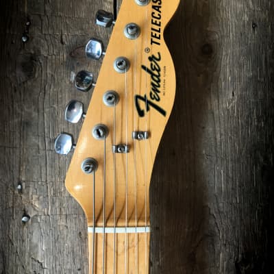 1968 Fender Thinline Telecaster in Natural finish & original Tolex hard shell case image 4