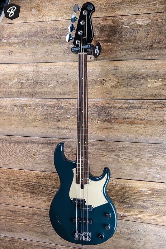 Yamaha BB434-TB Broadbass 4-String Electric Bass in Teal Blue | Reverb