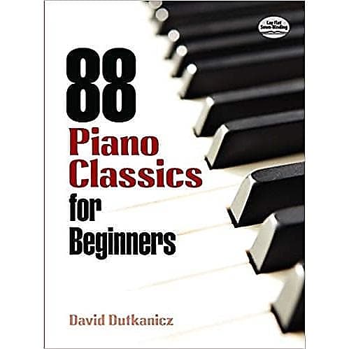 88 Piano Classics for Beginners (Dover Music for Piano Series) image 1