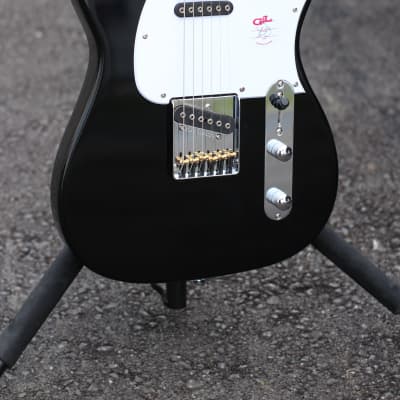 G&L ASAT Classic Tribute Electric Guitar in Gloss Black image 2