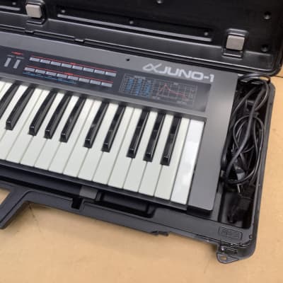 Roland Alpha Juno-1 49-Key Programmable Polyphonic Synthesizer 1985 - 1988 - Black image 11