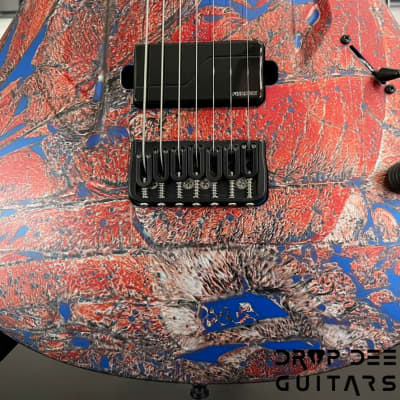 Aristides 070 7-String Electric Guitar w/ Bag-Spiderman Shattered image 6