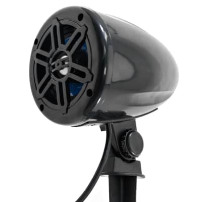 Seismic Audio - SA-SBL-LED - 4 Inch 2-Way Outdoor Speaker with LED Lights 150 Watts image 3