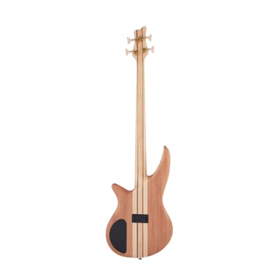 Jackson Pro Series Spectra Bass SBP IV 4-String Guitar with Caramelized Jatoba Fingerboard (Right-Handed, Transparent Black Burst) image 2