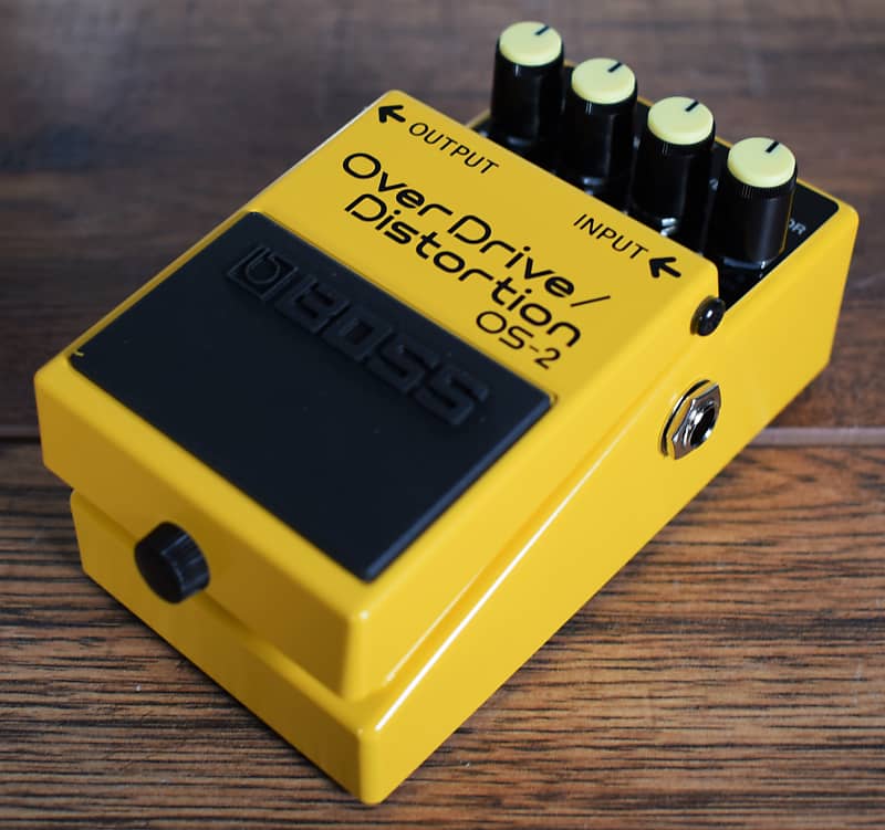 Boss OS-2 Overdrive Distortion Guitar Effect Pedal | Reverb