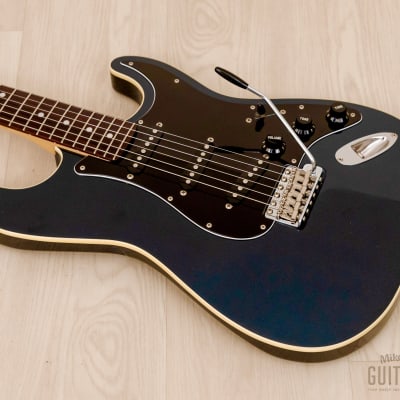 2010 Fender Aerodyne Stratocaster AST Gunmetal Blue, Near-Mint, Japan MIJ image 10