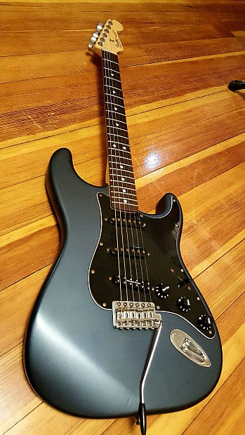 Gunmetal shop blue stratocaster