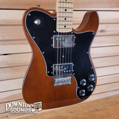 Fender Mexico Classic Series 72 Telecaster Deluxe Black S/N MX10165160 -  Free Shipping* | Reverb