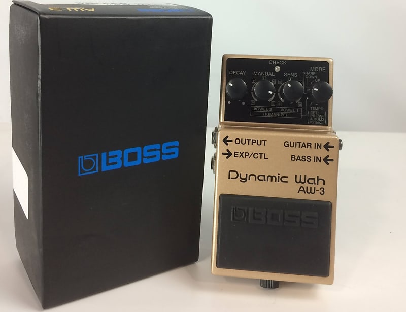 BOSS AW3 Dynamic Wah Guitar Effect Pedal Reverb