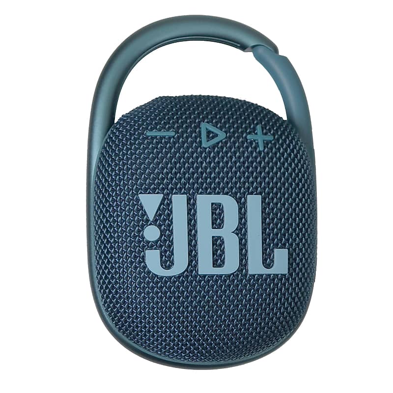 JBL Clip 4 Portable Bluetooth Waterproof Speaker (Blue) + JBL T110 in Ear  Headphones | Reverb