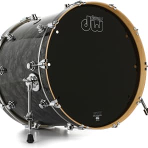 DW Performance Series Bass Drum - 18 x 22 inch - Black Diamond FinishPly image 7