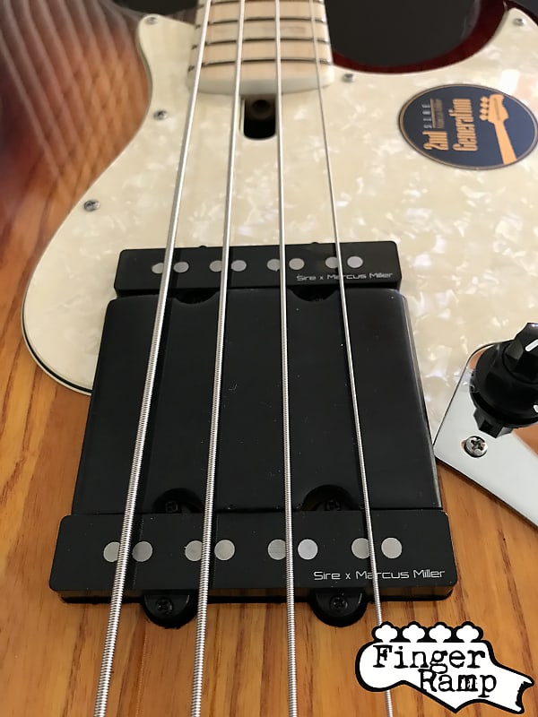 FINGER RAMP U Bass ’60 pick up configuration (cm 7,2) for Reverb