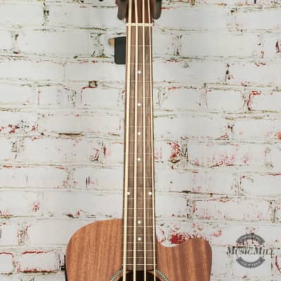 Gold Tone M-Bass FL 23-Inch Scale Fretless Acoustic-Electric MicroBass Natural image 3