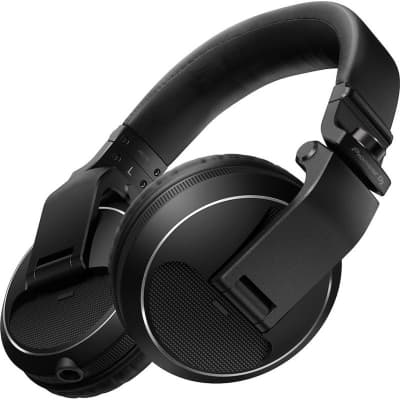 Pioneer DJ HDJ-X5 DJ Headphones, Black image 1