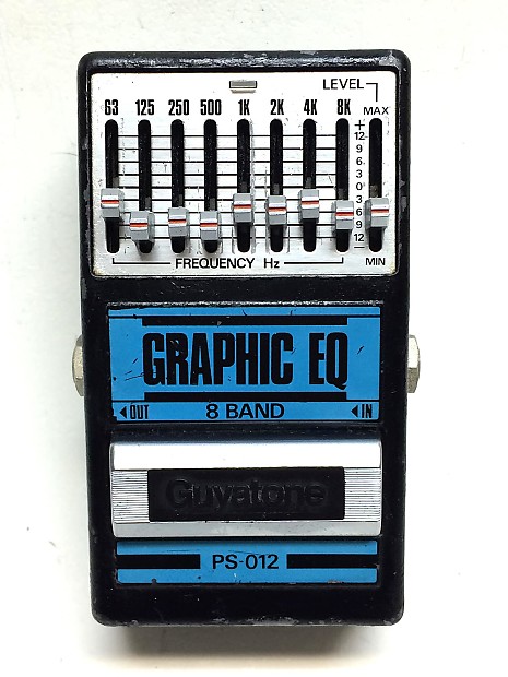 Guyatone PS-012, Graphic EQ, 8 Band, Made In Japan, 80's