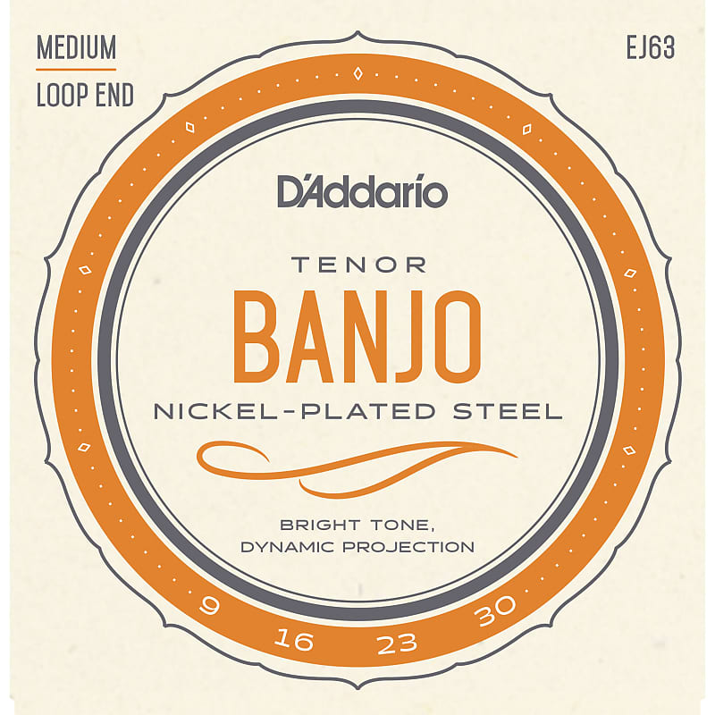 D'Addario EJ63 Tenor 4-String Nickel Loop End - Strings Bild 1