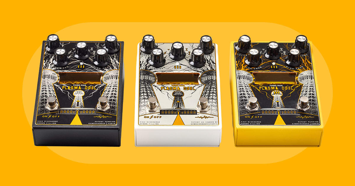 GAMECHANGER AUDIO PLASMA COIL WHITE 限定 Third Man PLASMA COIL 5-Year Anniversary White LE