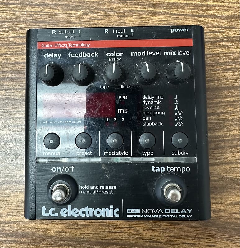 TC Electronic ND-1 Nova Delay