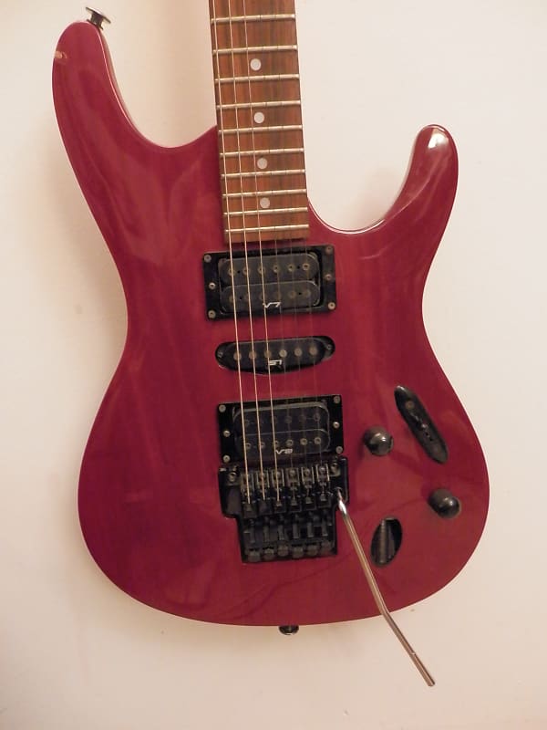 Ibanez S470 エレキギター 赤 2009 Ibanez S470B | Used Gear Check - YouTube