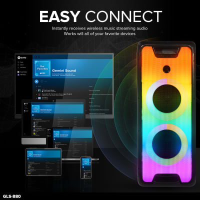 GLS-880: BLUETOOTH PARTY SYSTEM image 2