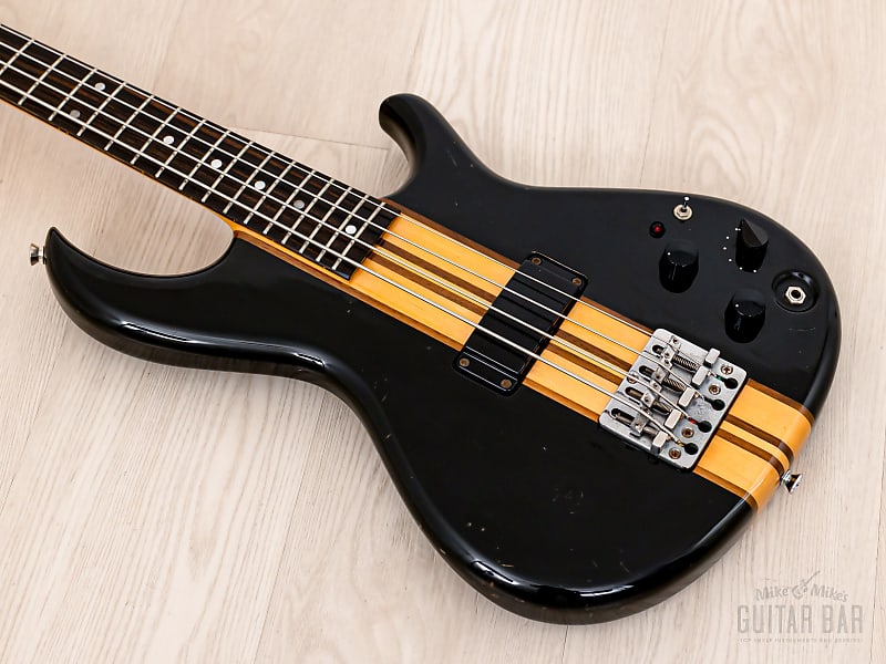 ベース Aria Pro 2 SB-1010 1985 Aria Pro II SB-1010 Medium Scale Vintage Neck Through Bass w