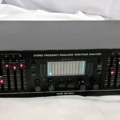 Vintage BSR Model EQ-3000 Stereo Frequency offers Equalizer Spectrum Analyzer nice