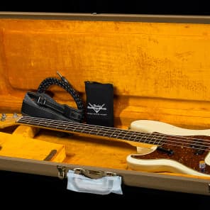 Fender Custom Shop 1959 Precision Bass Journeyman Vintage White Left Handed (758) image 7